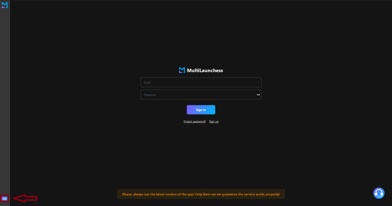 Authorization window